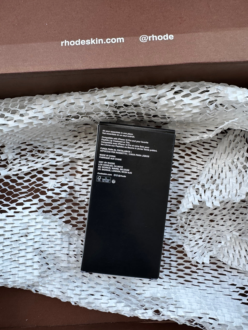 Rhode Telefontok 15 pro fekete